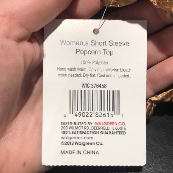 NWT West Loop gold popcorn top size one size - Picture 11 of 11